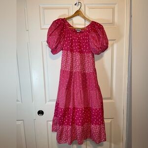 VTG Elegant Pink Maxi Dress 80's / 90's
